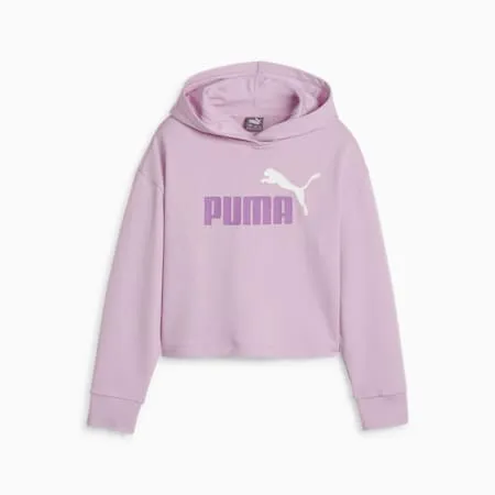 ESS+ 2Col Logo Girls Hoodie | Grape Mist | PUMA Back to School | PUMA 