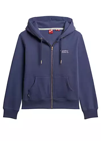 Essential Logo Zip Hoodie by Superdry | Look Again