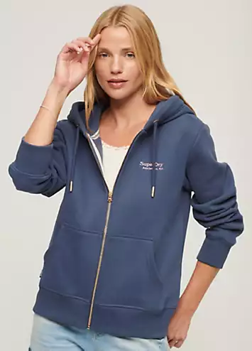 Essential Logo Zip Hoodie by Superdry | Look Again