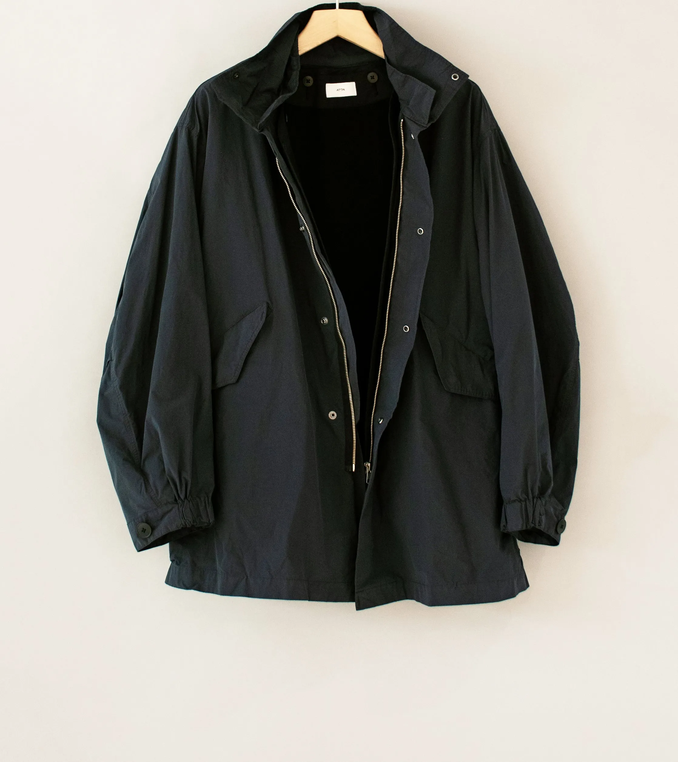 Evan Kinori 'Zip Jacket' (Indigo Organic Cotton Denim)