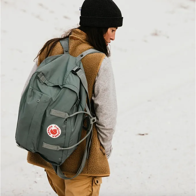 Fjallraven Women's Vardag Pile Fleece Vest in Buckwheat Brown