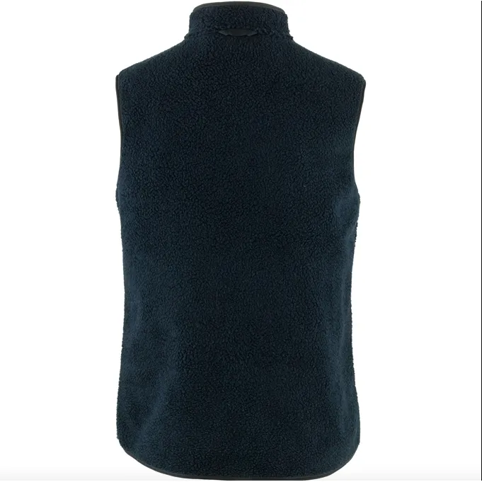 Fjallraven Women's Vardag Pile Fleece Vest in Navy