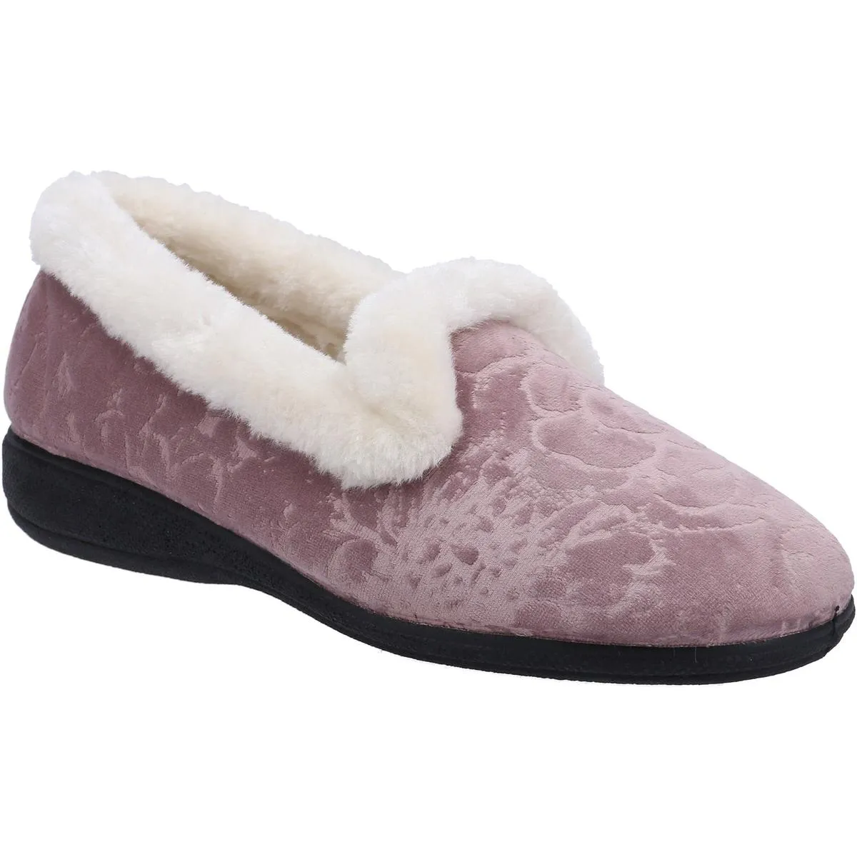 Fleet & Foster Adelaide Memory Foam Slipper Pink