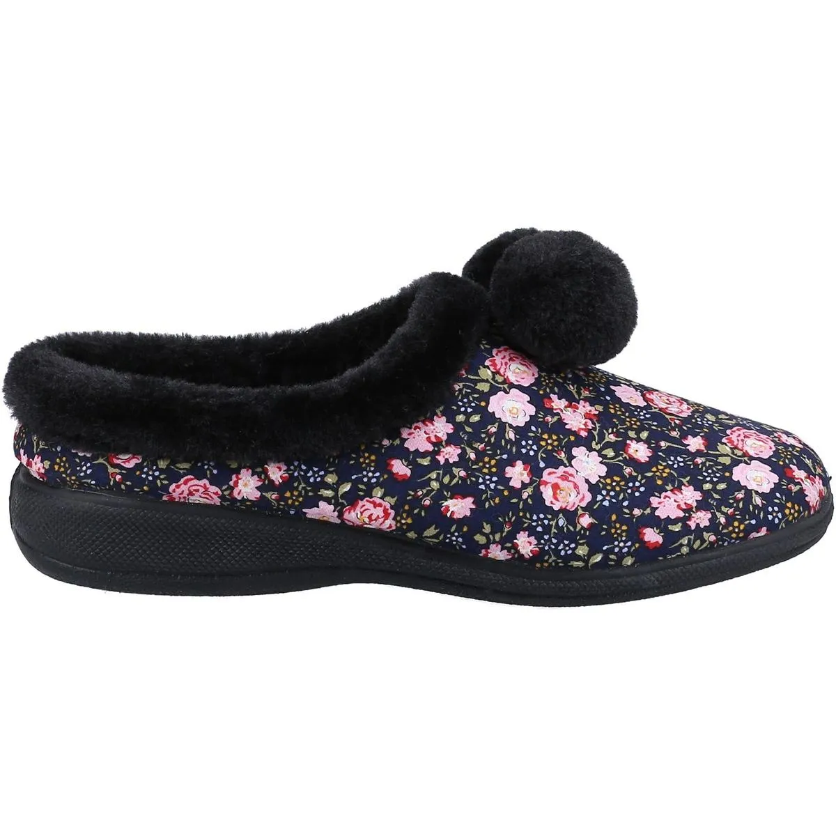 Fleet & Foster Buzzard Mule Slipper Navy