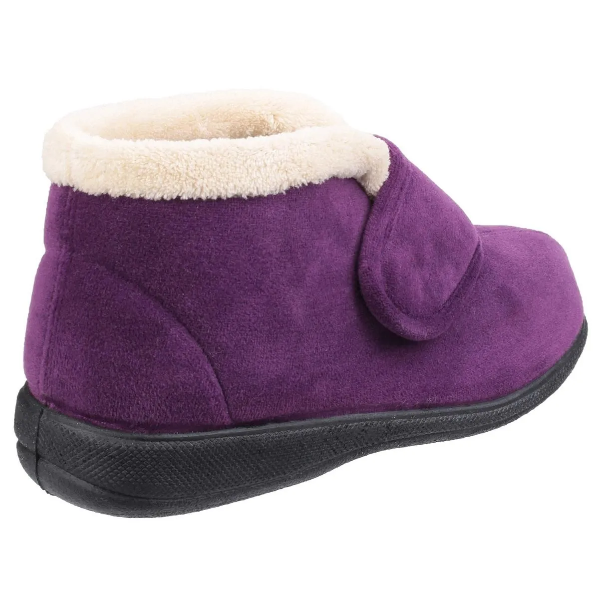 Fleet & Foster Levitt Bootie Slipper Plum