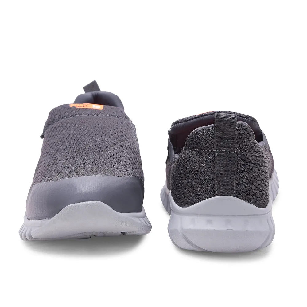 Force 10 by Liberty Men MONTES-41 D.Grey Sports Non Lacing Shoes