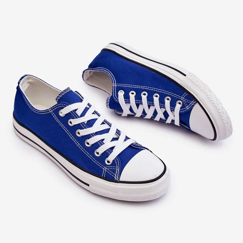 FR1 Women's Classic Low Top Sneakers Blue Vegas