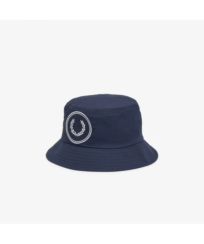 Fred Perry Circle Branding Ripstop Bucket Hat