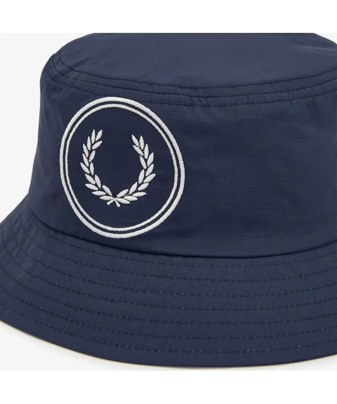 Fred Perry Circle Branding Ripstop Bucket Hat