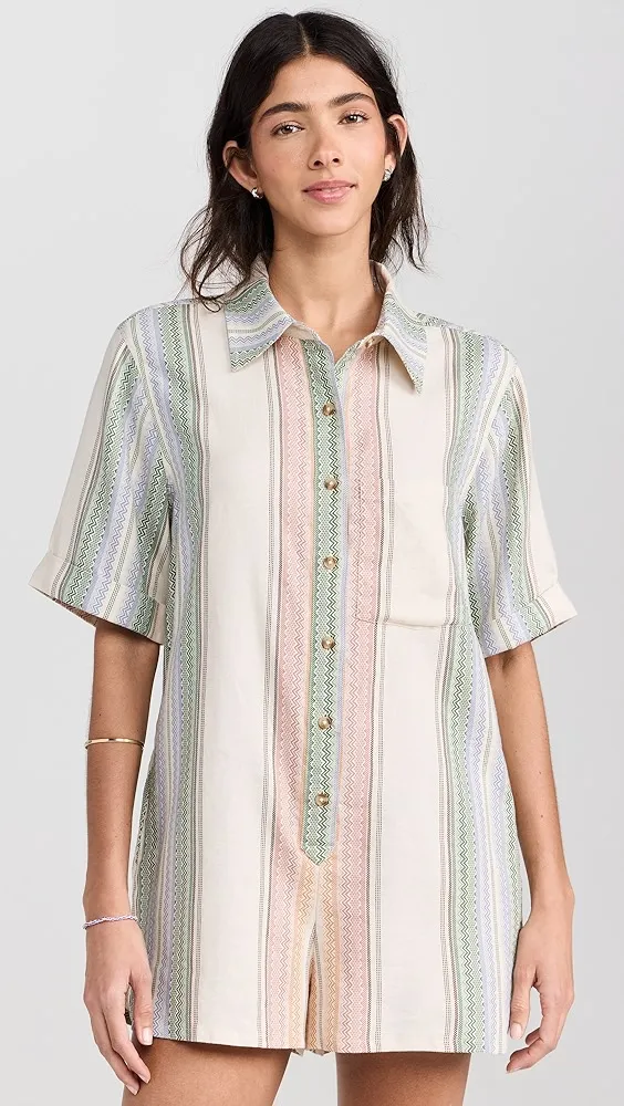 Free People   Summer Heat Romper 