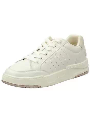 Gant Ellizy White & Beige Trainers | Kaleidoscope