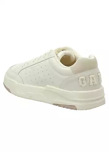 Gant Ellizy White & Beige Trainers | Kaleidoscope