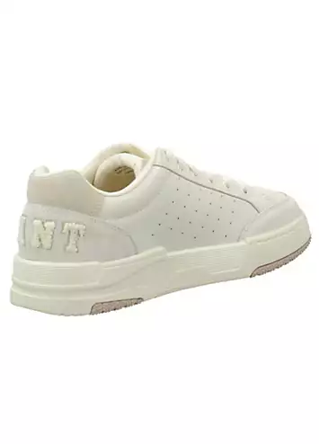 Gant Ellizy White & Beige Trainers | Kaleidoscope