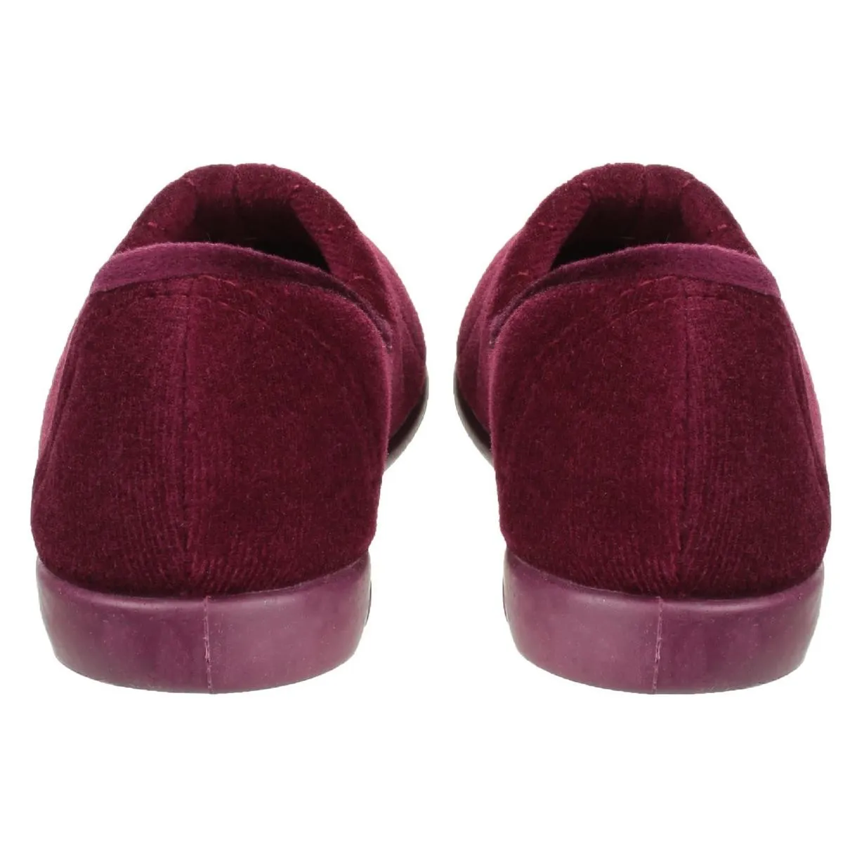 GBS Audrey Ladies Slipper Burgundy