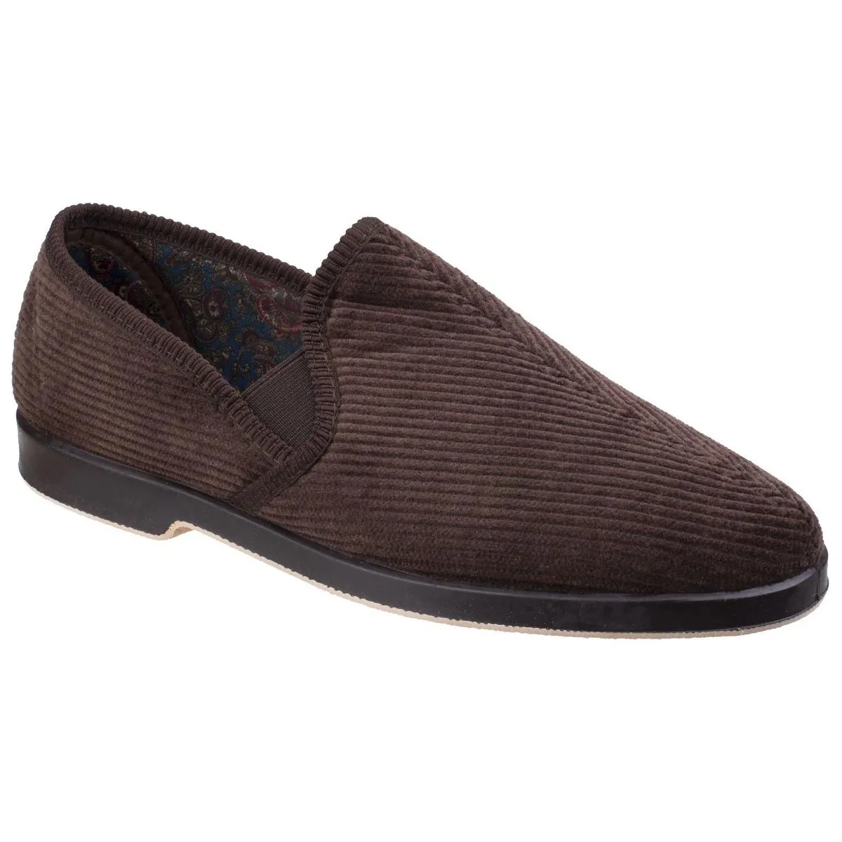 GBS Twin Gusset Slipper Brown