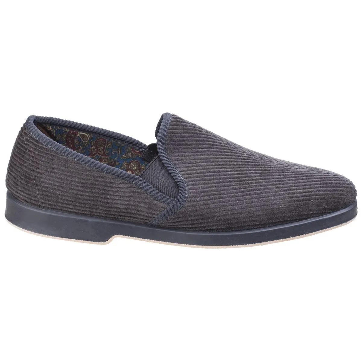 GBS Twin Gusset Slipper Grey