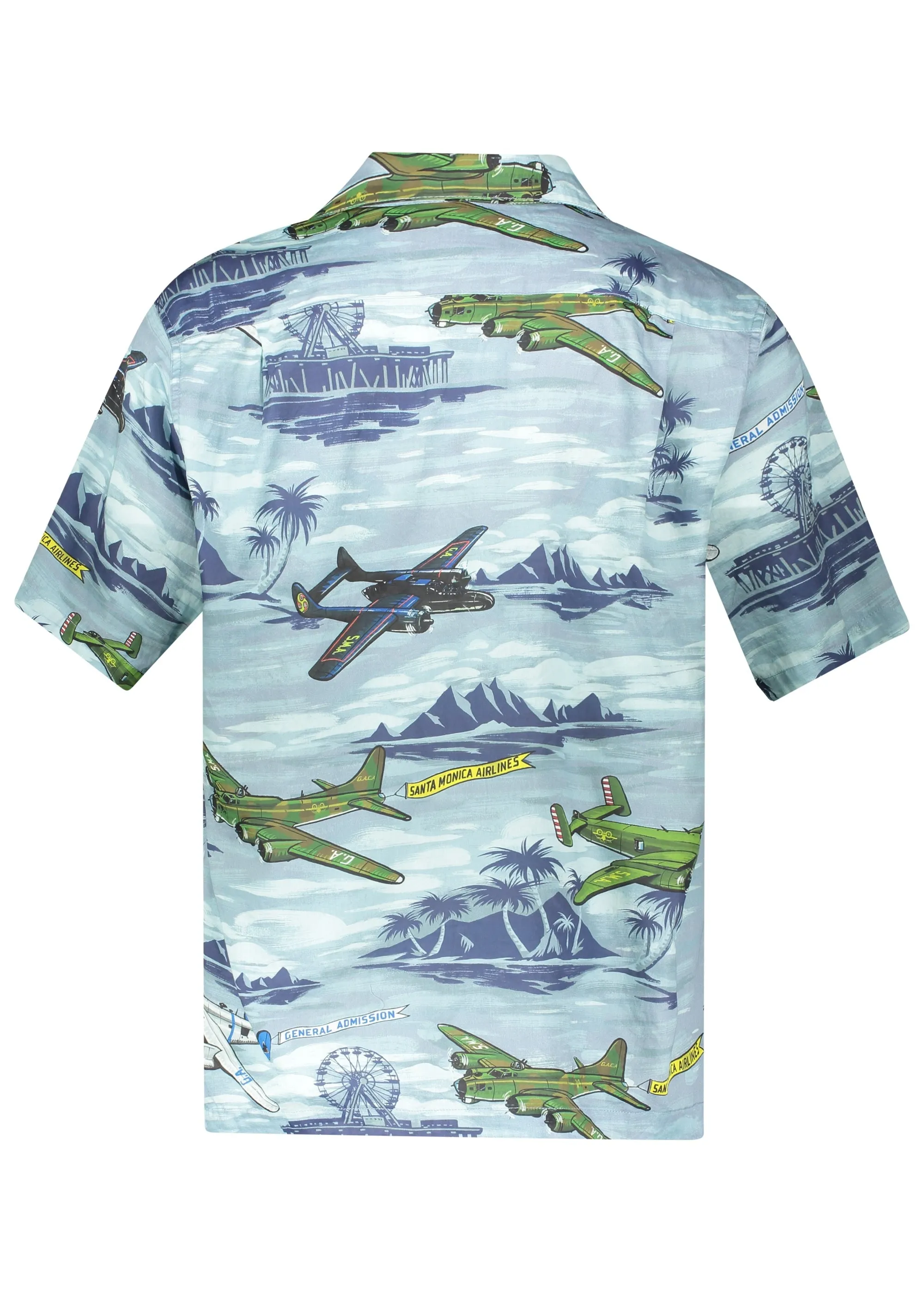 General Admission Bomber Plane SS Shirt - Multi