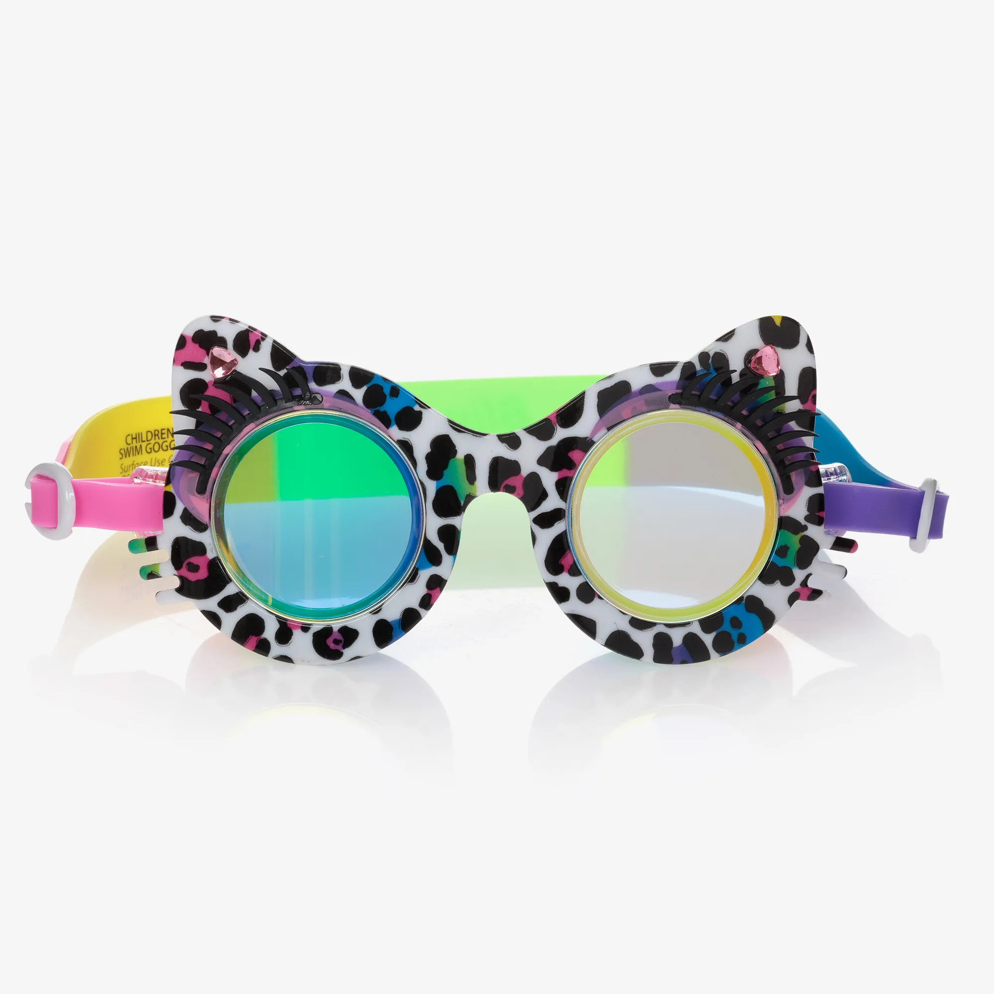 Girls Cats Eyes Swimming Goggles