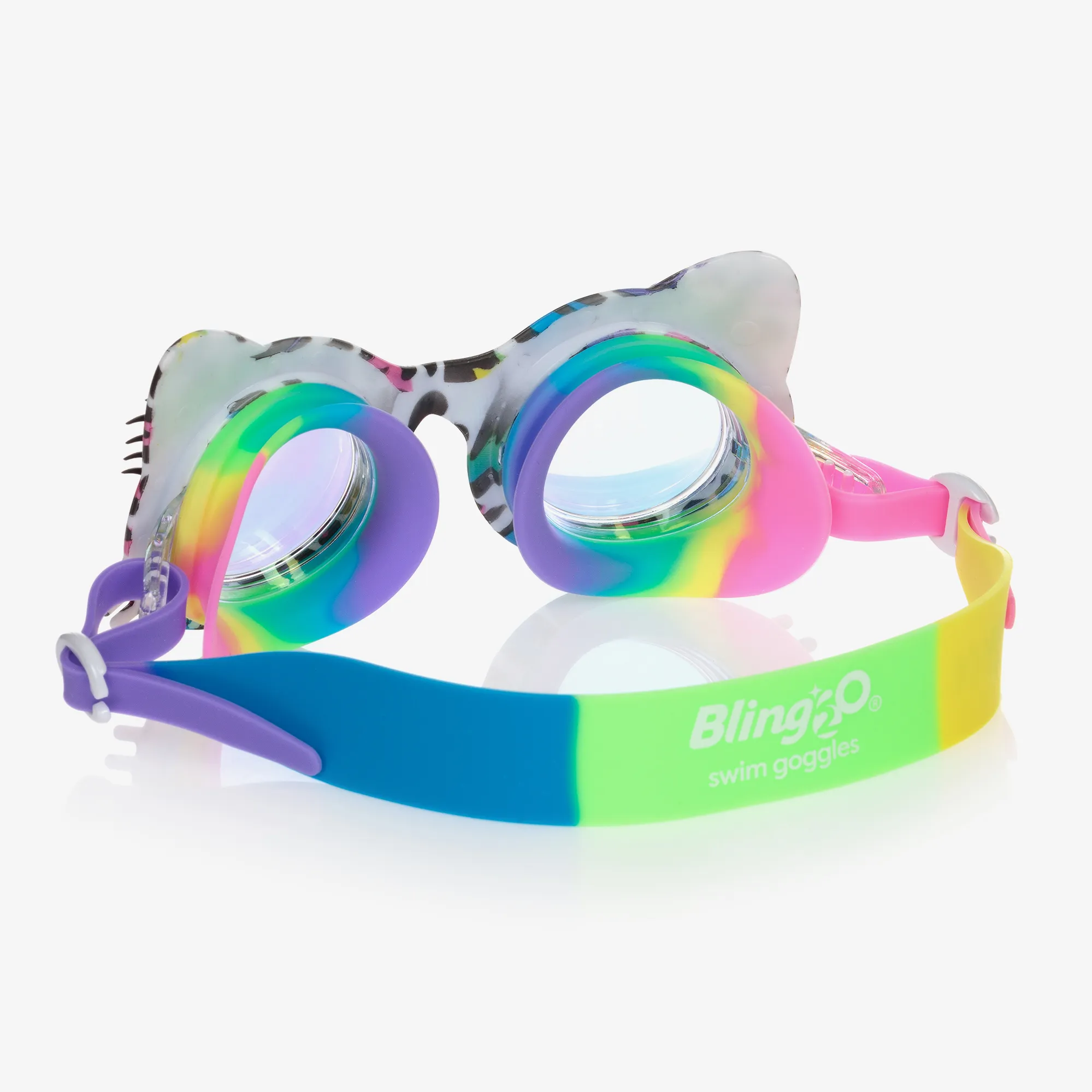 Girls Cats Eyes Swimming Goggles