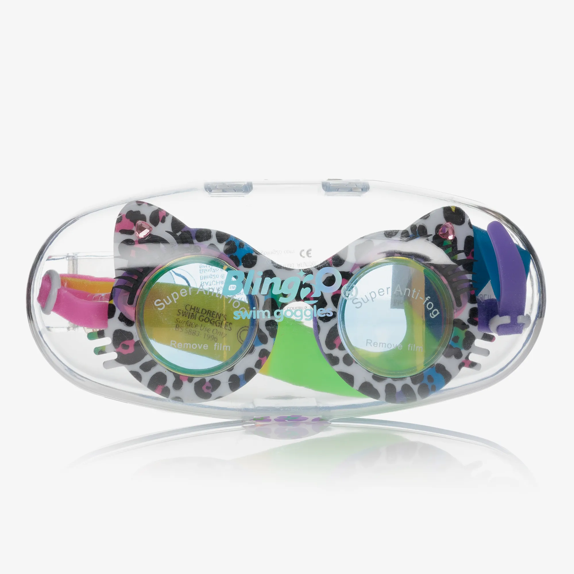 Girls Cats Eyes Swimming Goggles