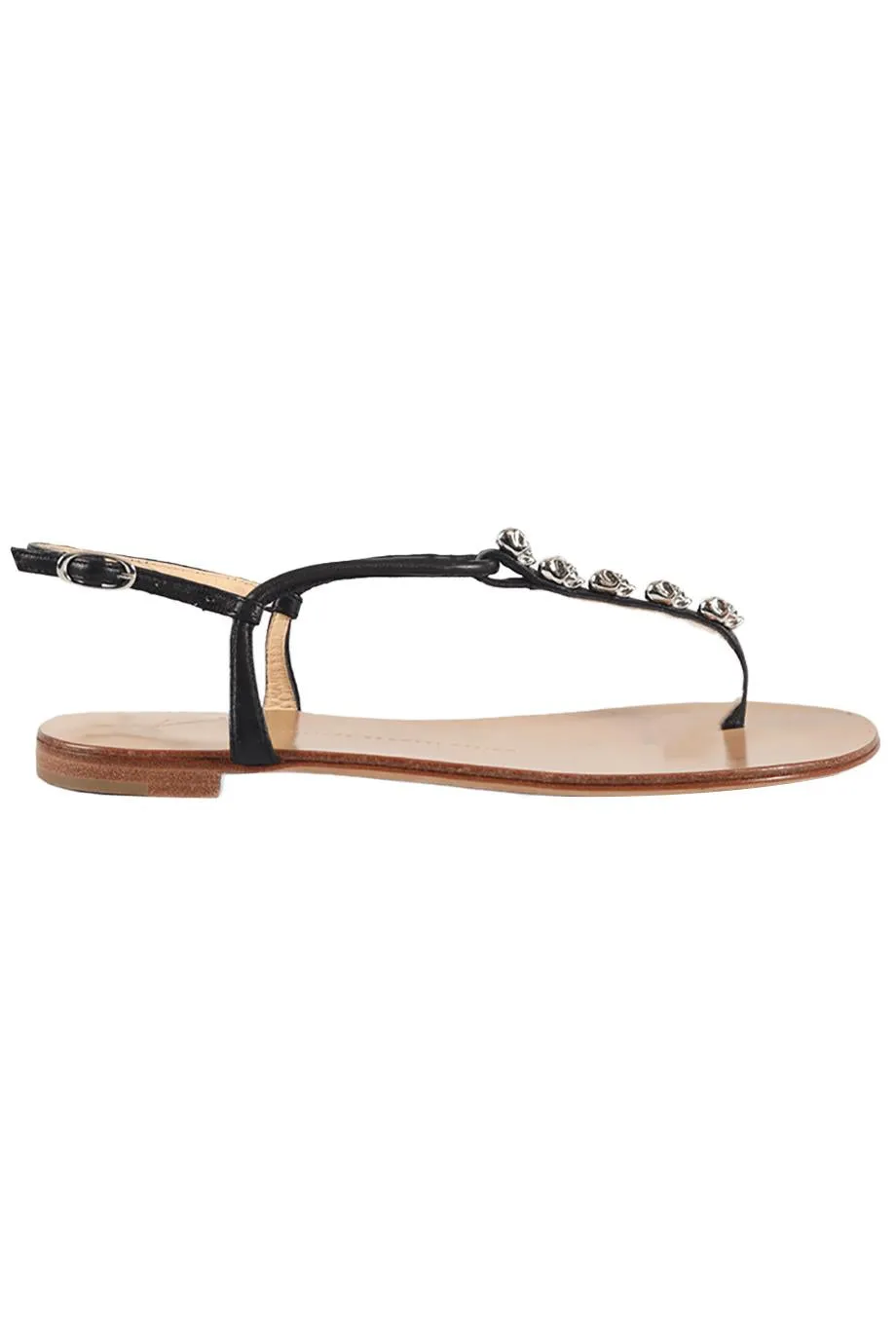 GIUSEPPE ZANOTTI LEATHER SANDALS EU 37.5 UK 4.5 US 7.5