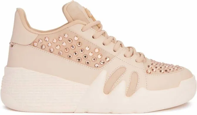 Giuseppe Zanotti Talon panelled sneakers Pink