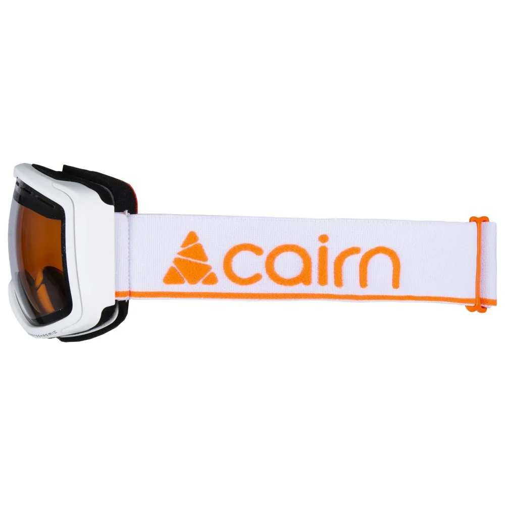 Goggles Cairn ---Funk Otg Mat White Orange Photochromic