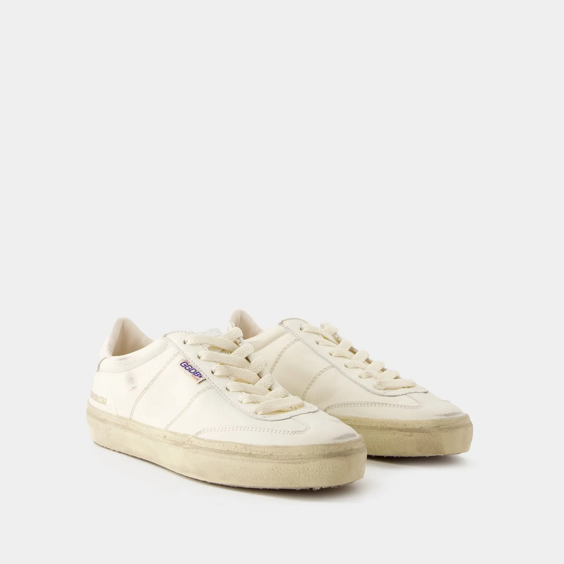 Golden Goose Deluxe Brand  Soul-Star Sneakers - Golden Goose - Leather - White