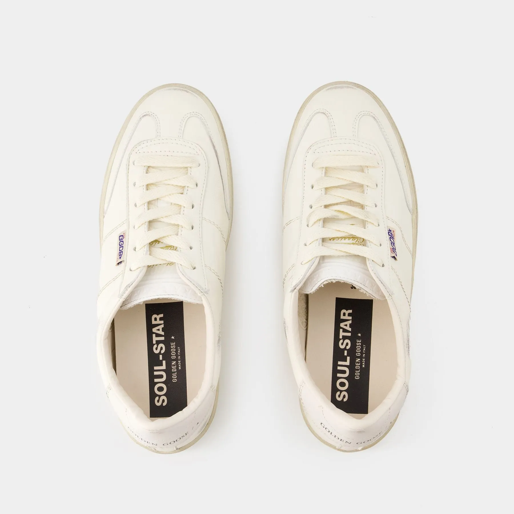 Golden Goose Deluxe Brand  Soul-Star Sneakers - Golden Goose - Leather - White