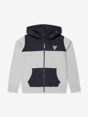 Guess - Boys Zip Up Hoodie in Navy | Childsplay Clothing