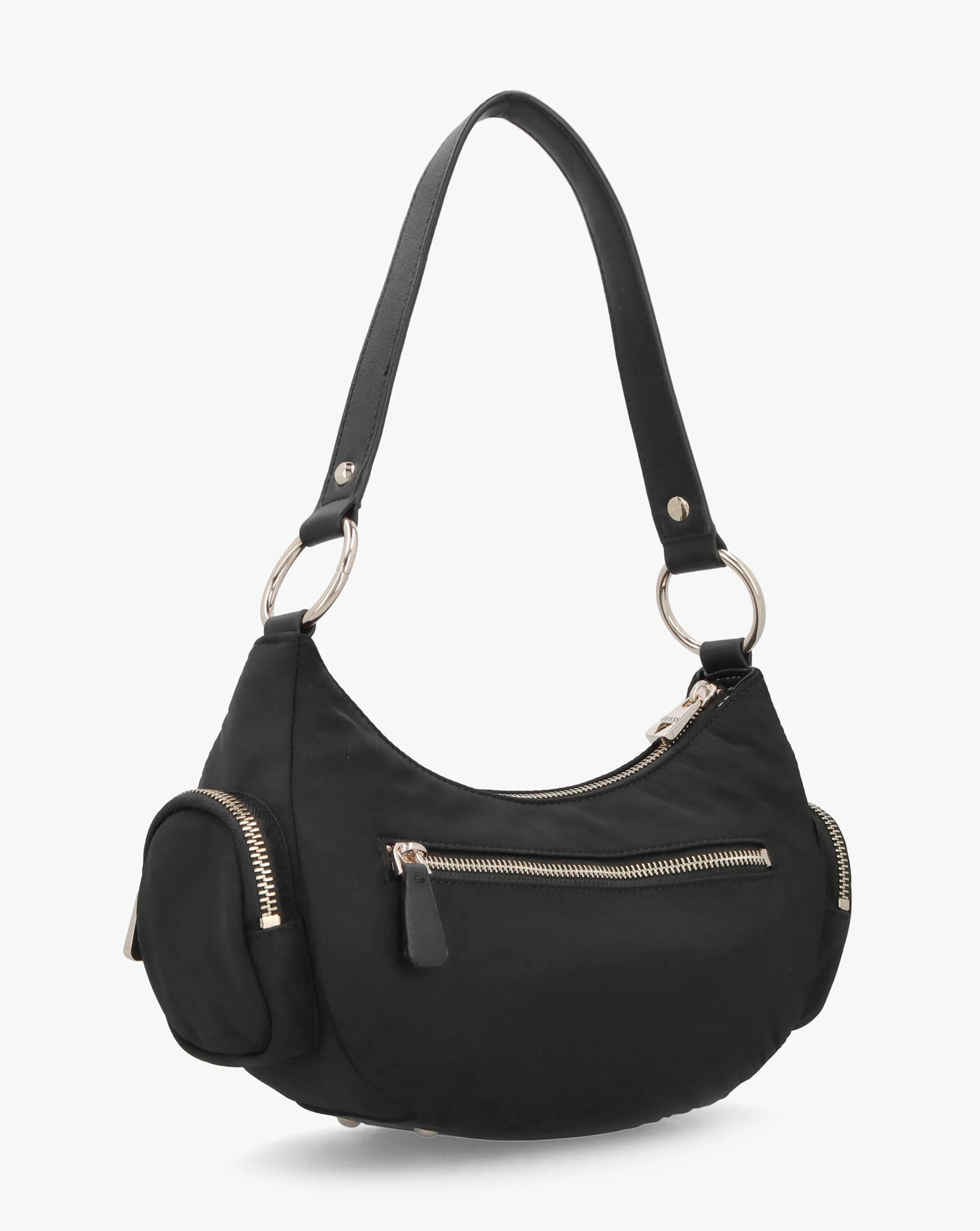 Guess Eco Gemma Black Shoulder Bag | Simply Be