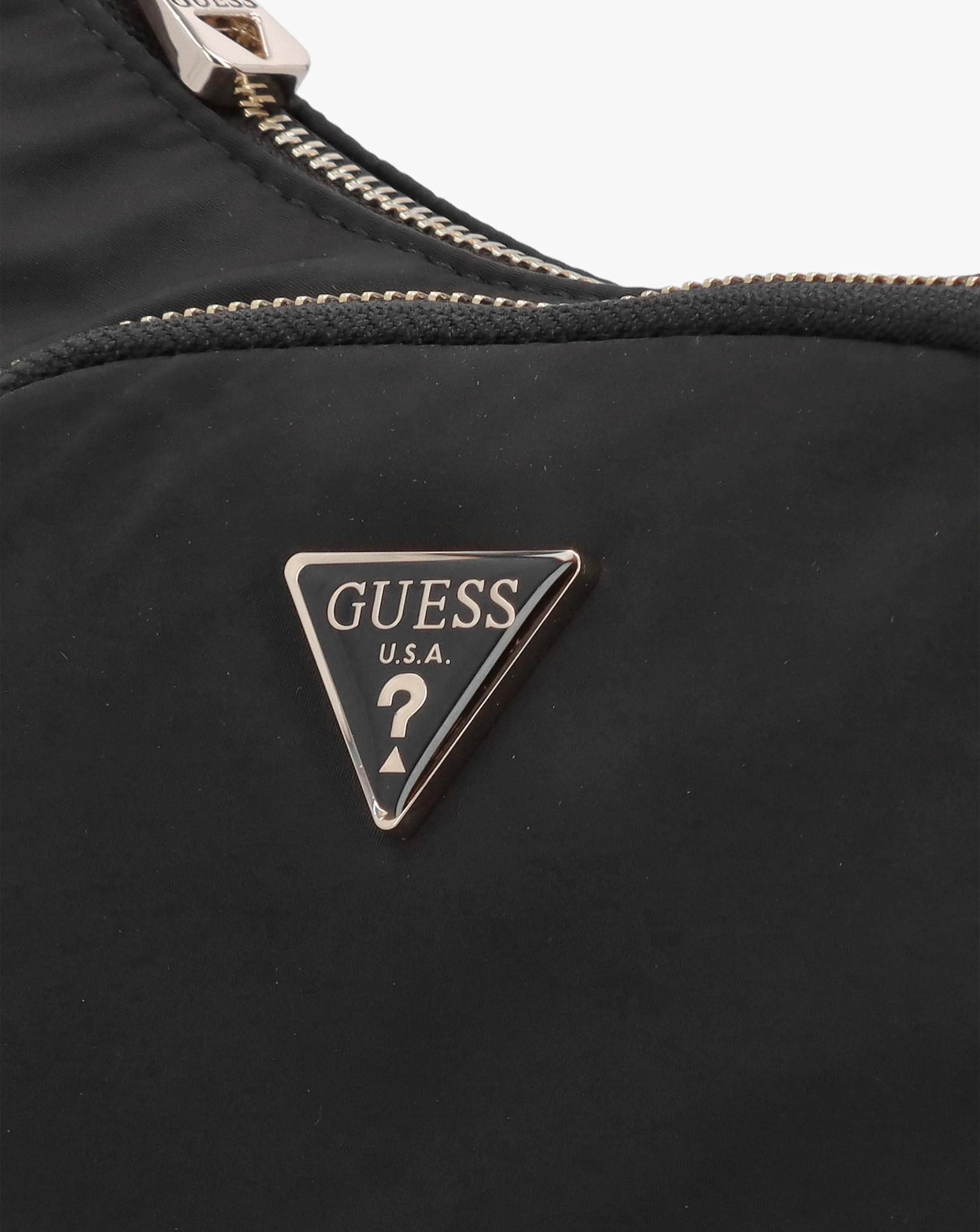 Guess Eco Gemma Black Shoulder Bag | Simply Be