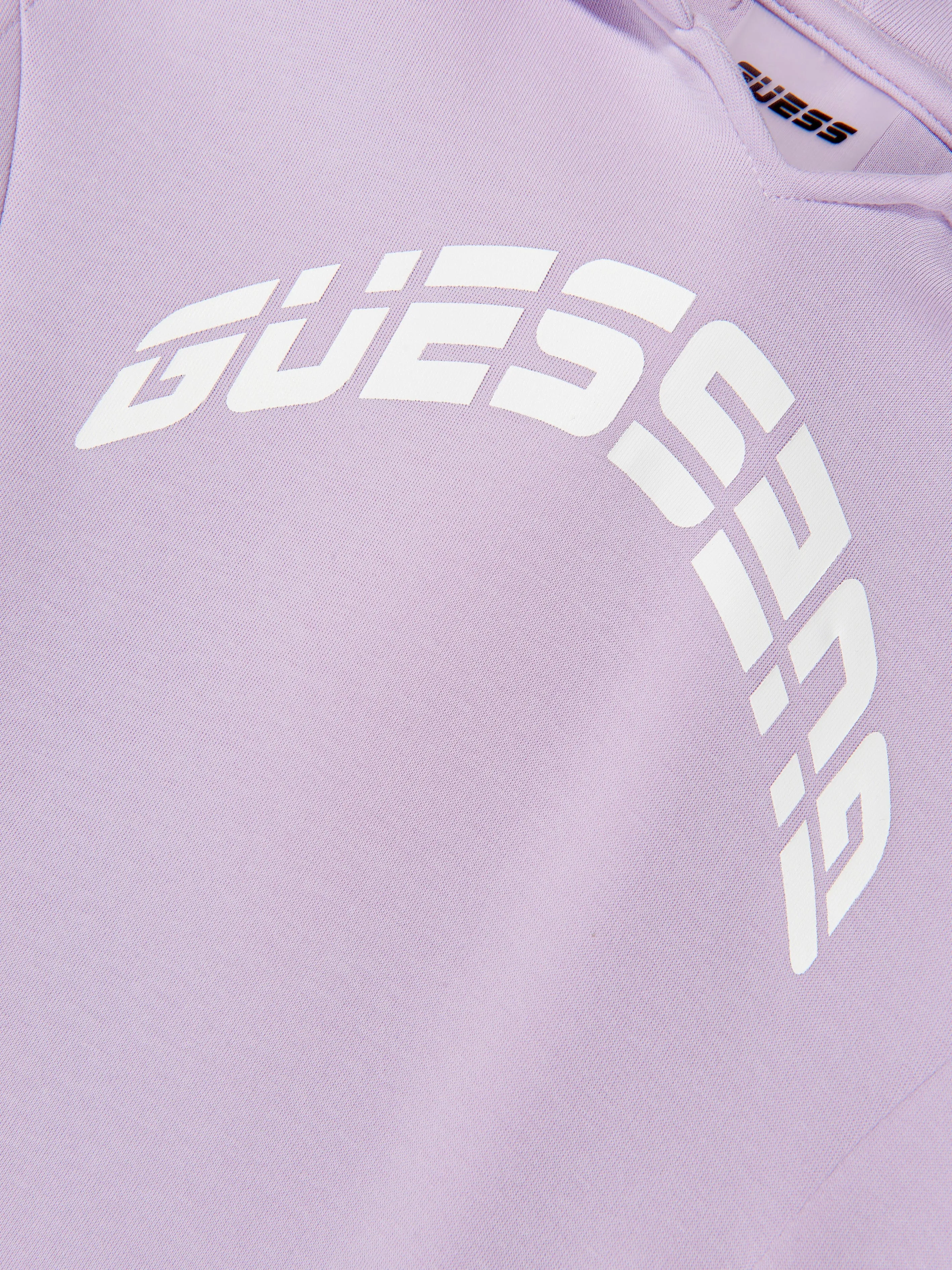 Guess Girls Cotton Blend Sleeveless Hooded Top