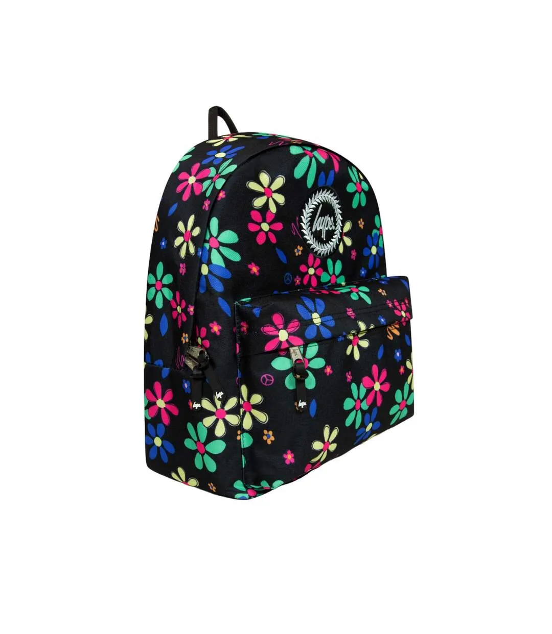 Hand drawn floral backpack one size multicoloured Hype