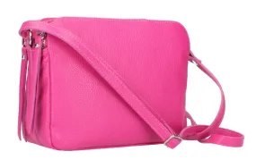 Handbag with shoulder strap woman fuxia fosca