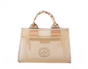 Handbag Zkaley, Natural