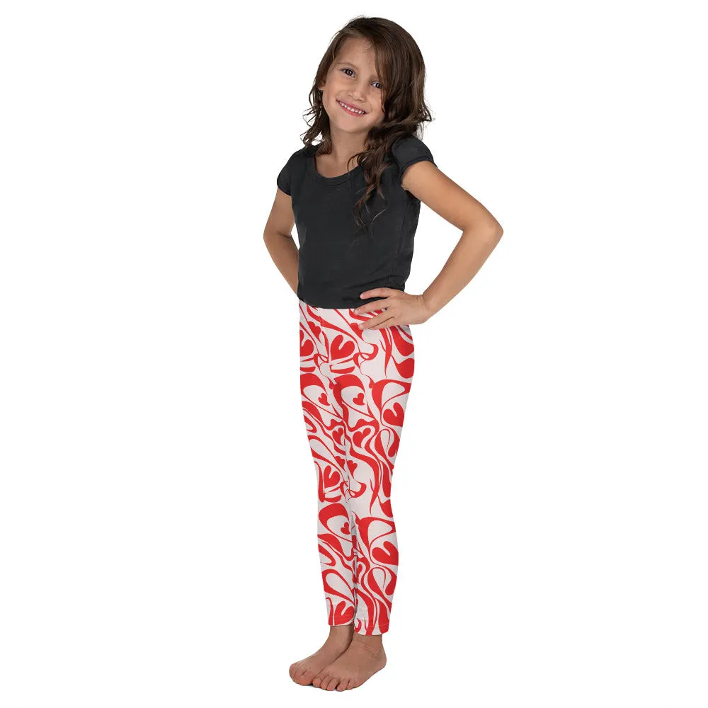 Heart Swirl Kid's Leggings