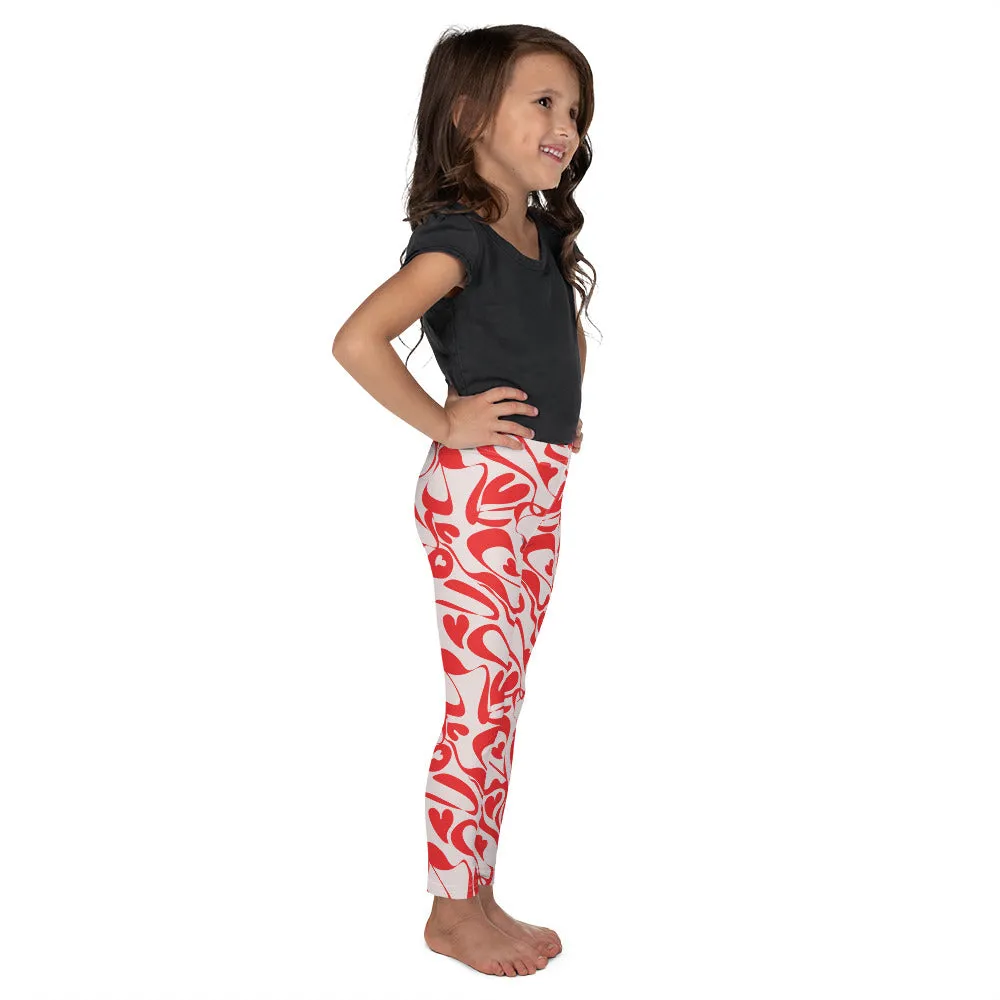 Heart Swirl Kid's Leggings