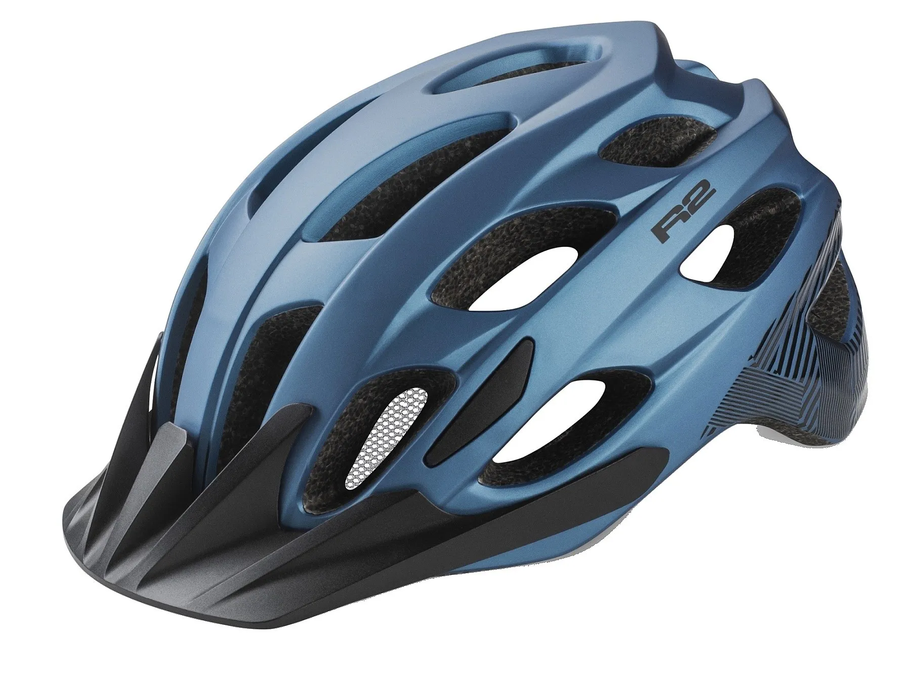 helmet R2 Cliff - ATH22J/Matte Metallic Petrol Blue/Black