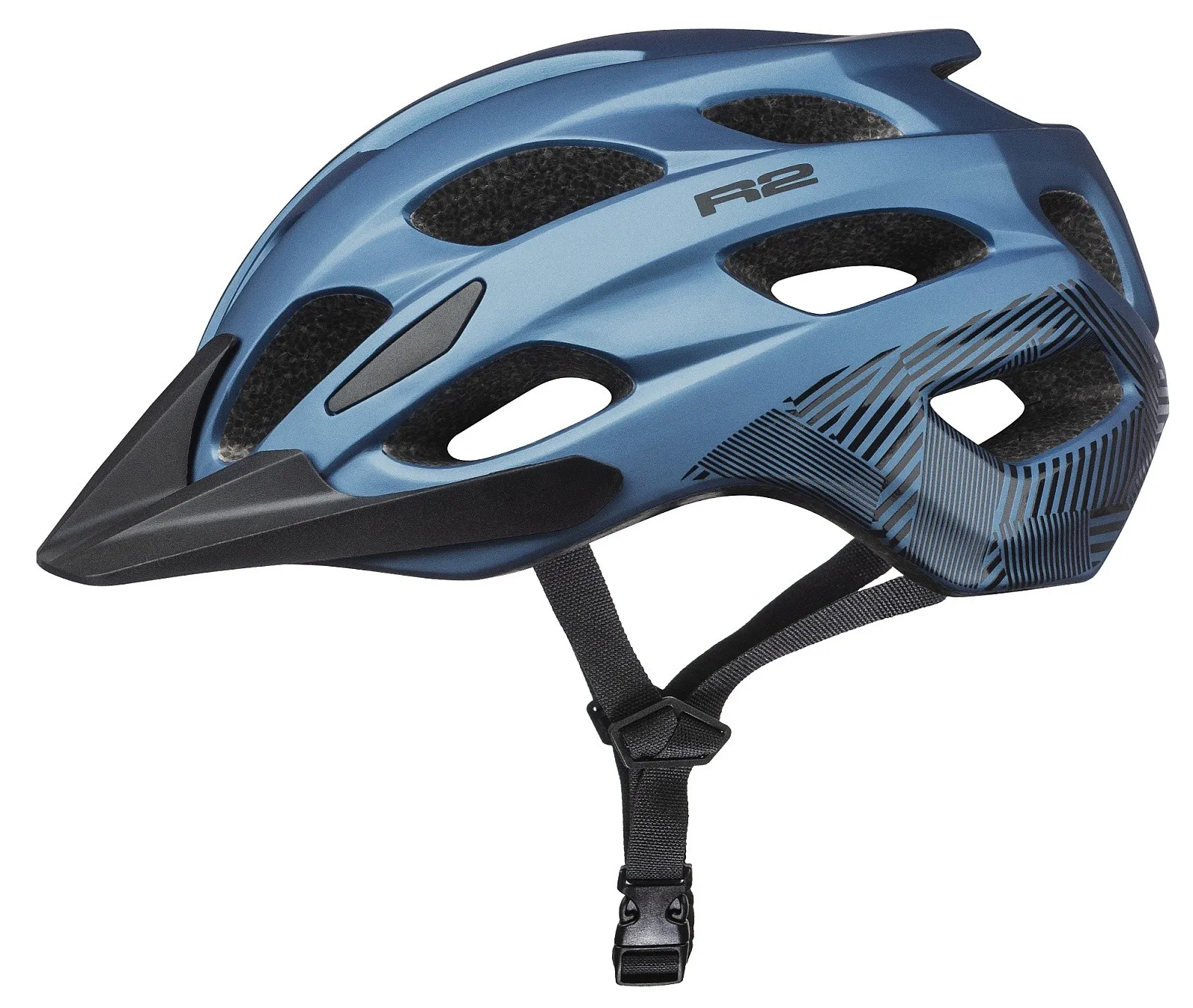 helmet R2 Cliff - ATH22J/Matte Metallic Petrol Blue/Black