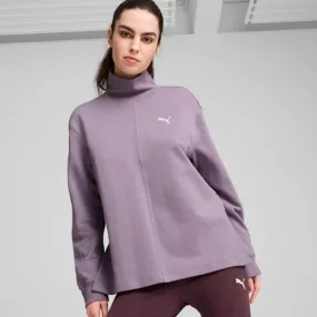 HER Women's High Neck Crew | Pale Plum | PUMA New Arrivals | PUMA 