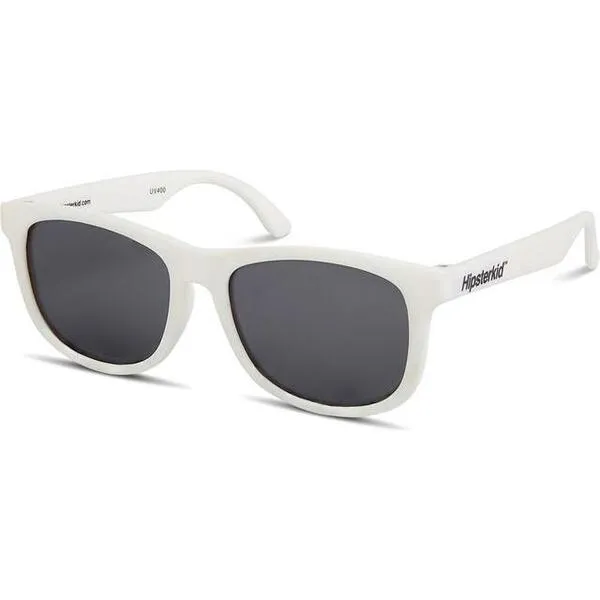 Hipsterkid Baby Sunglasses, White