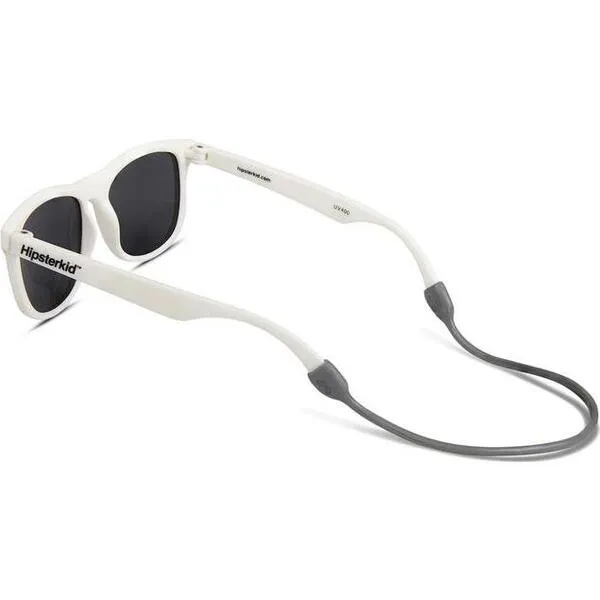 Hipsterkid Baby Sunglasses, White