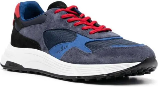 Hogan Hyperlight low-top suede sneakers Blue