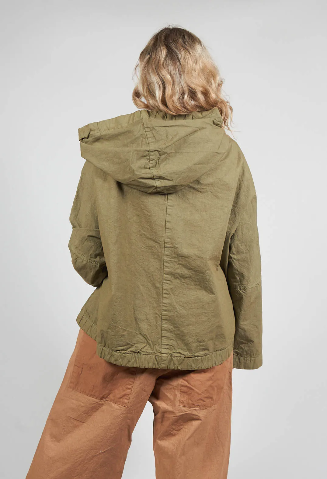 Hooded Jacket CC in Khaki