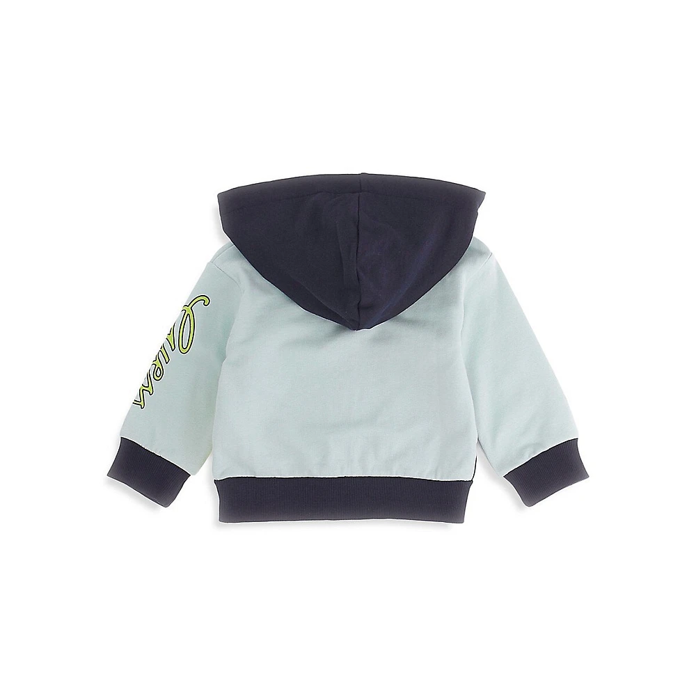 Hudson's Bay Little Boy's Organic Cotton Hooded Active Zip Top