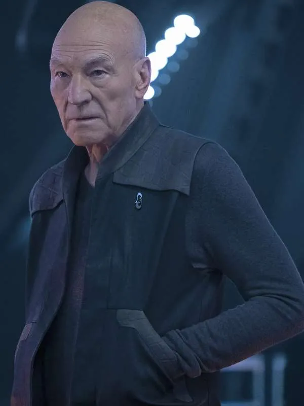 Jean-Luc Picard Star Trek: Picard S01 Leather Vest