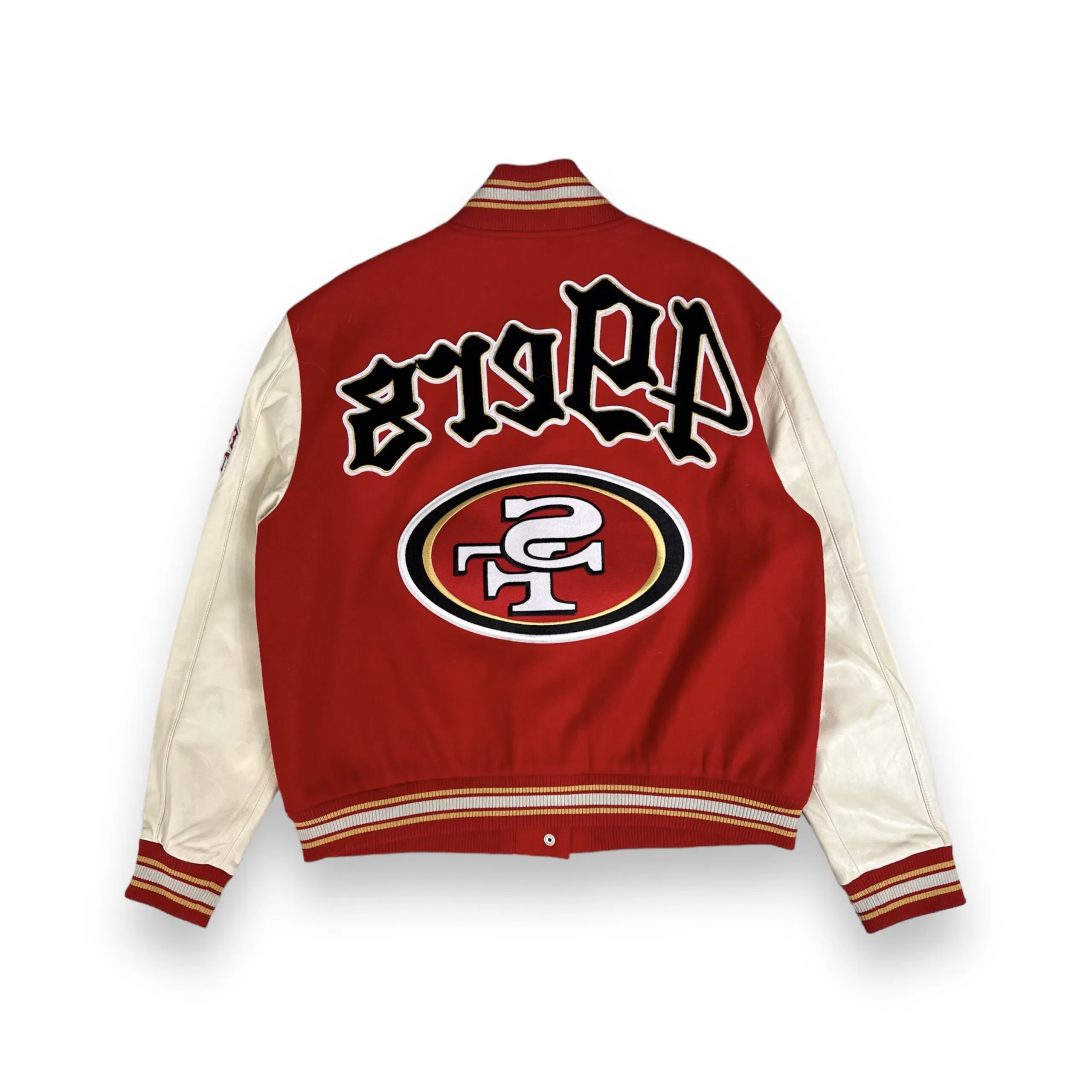 Jeff Hamilton 49ers Varsity Jacket - Daniel's Leather