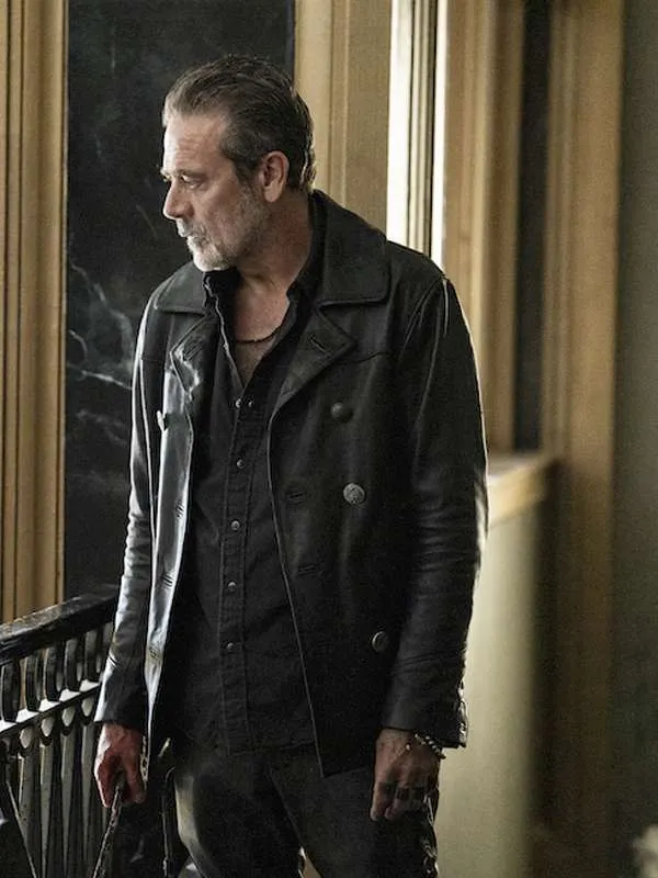 Jeffrey Dean Morgan The Walking Dead: Dead City Leather Jacket