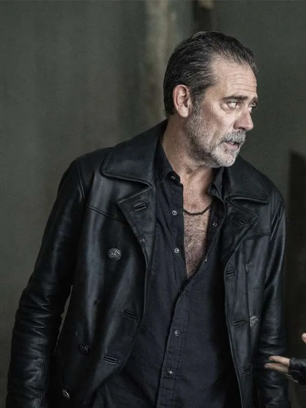 Jeffrey Dean Morgan The Walking Dead: Dead City Leather Jacket